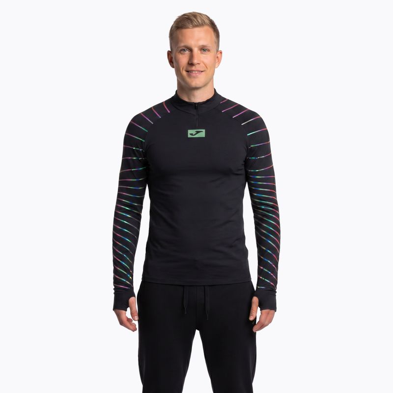 Herren Joma R-Night running Longsleeve schwarz