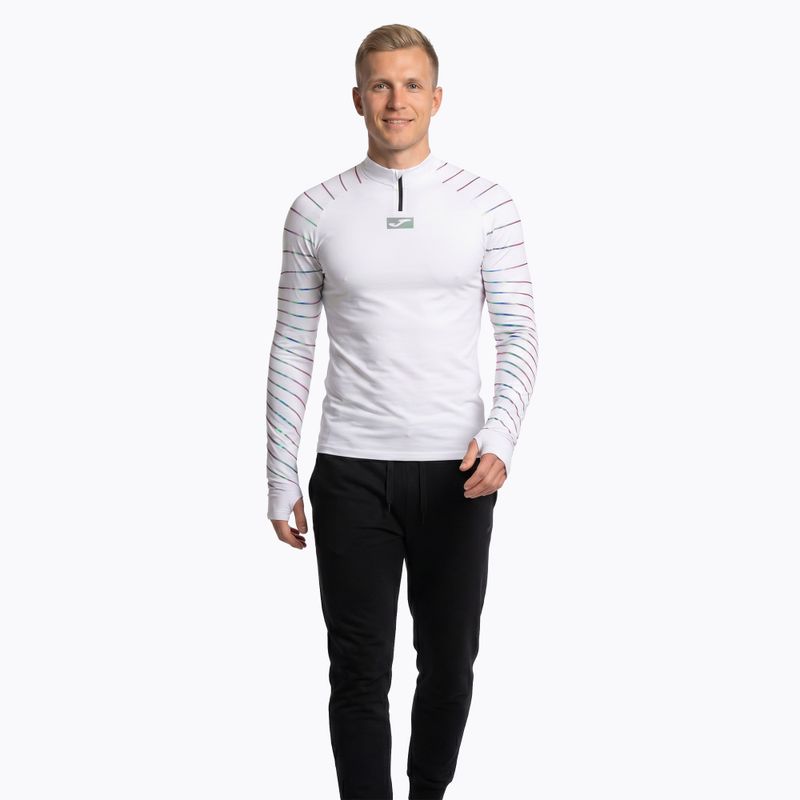 Herren Joma R-Night Lauf-Langarmshirt weiß 2