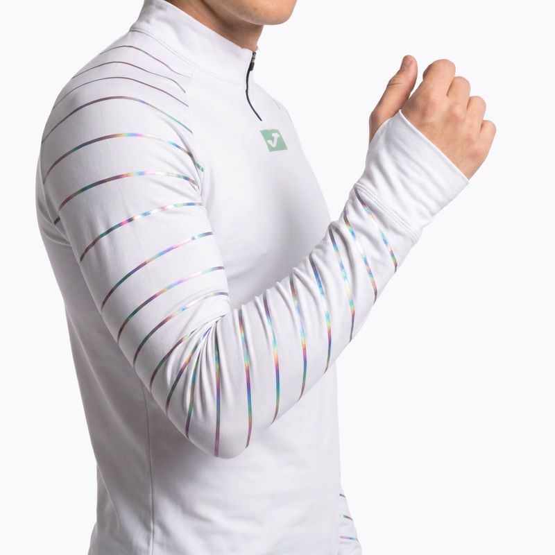 Herren Joma R-Night Lauf-Langarmshirt weiß 4