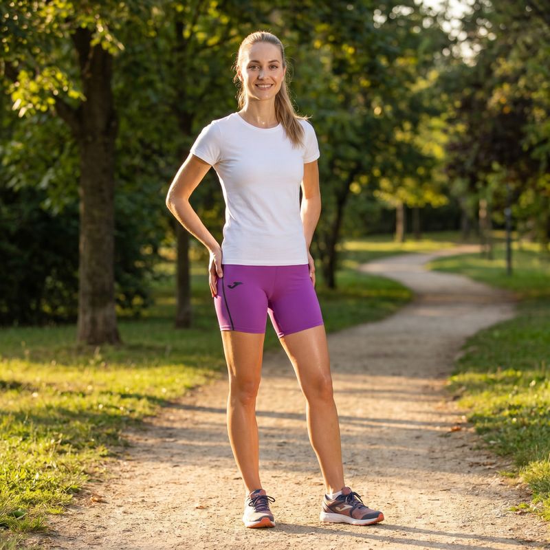 Damen Laufshorts Joma R-City Iconic violett 10