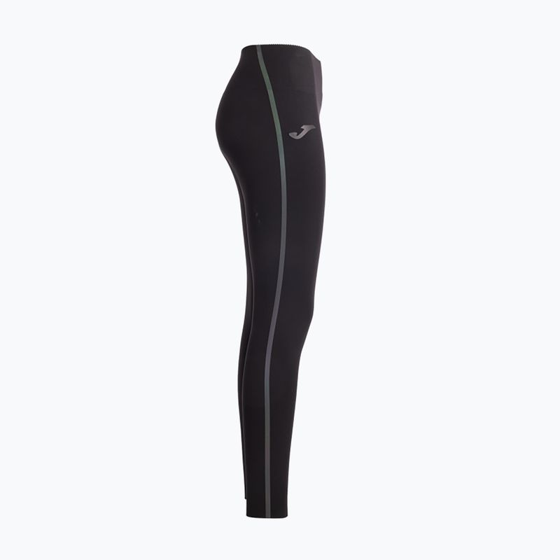 Damen-Laufleggings Joma R-Night schwarz 4