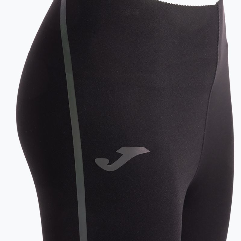 Damen-Laufleggings Joma R-Night schwarz 6