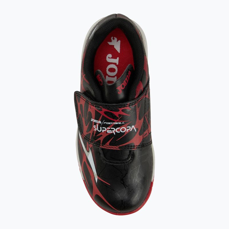 Fußballschuhe Kinder Joma Super Copa Jr IN black 5