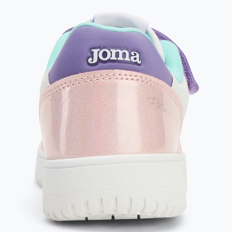 Kinderschuhe Joma Platea Low Jr pink/purple 6