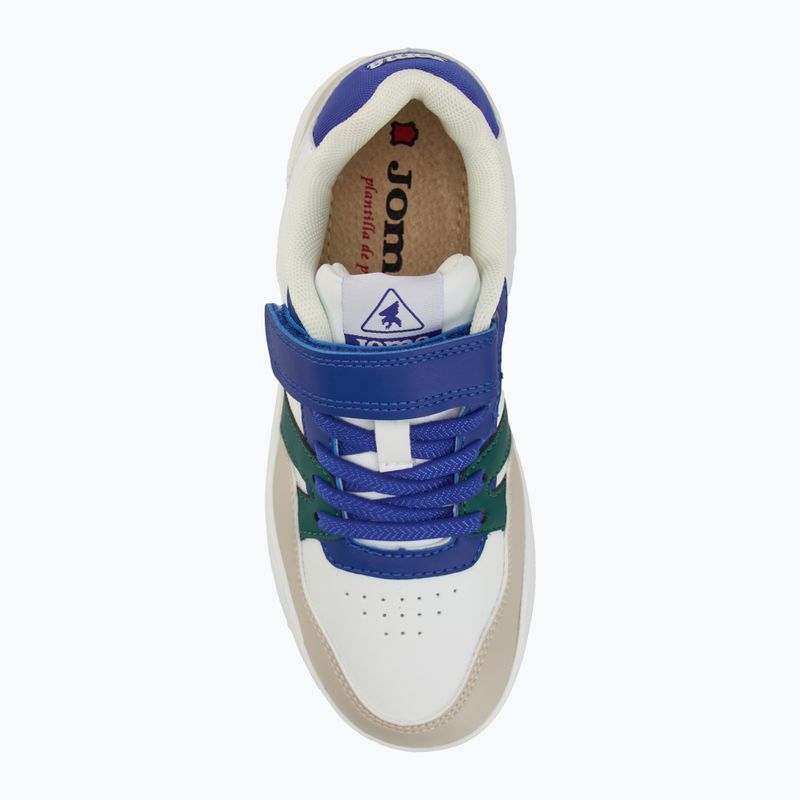 Kinderschuhe Joma Platea Low Jr white/beige 5