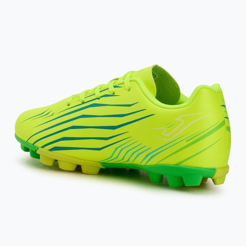 Fußballschuhe Kinder Joma Propulsion Jr HG fluor lemon 3