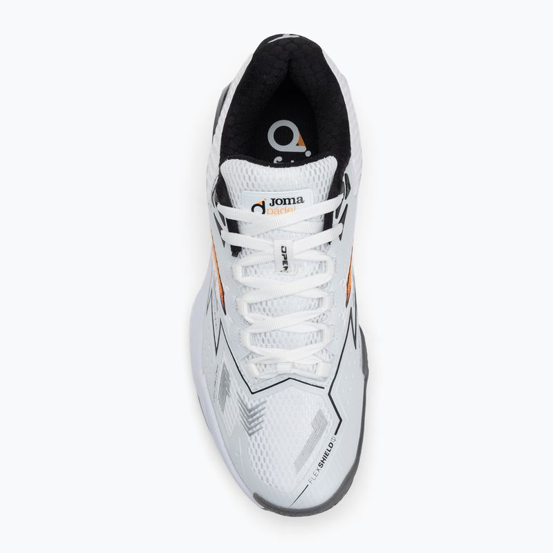Padel-Schuhe Herren Joma Open OM white/ orange 5