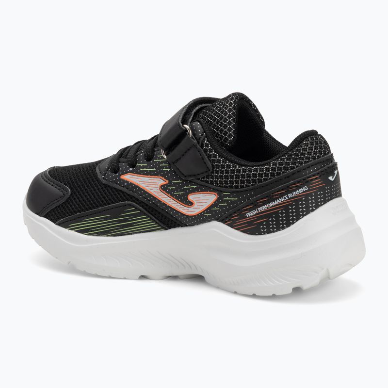 Joma Active Jr Kinderschuhe schwarz/zitrone 3