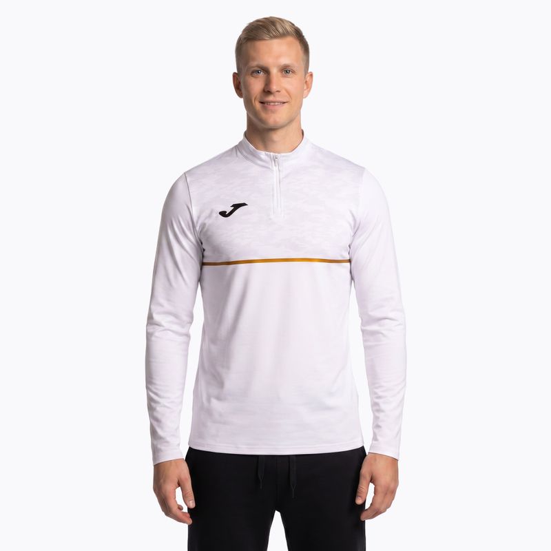 Herren Joma Record III Laufsweatshirt weiß