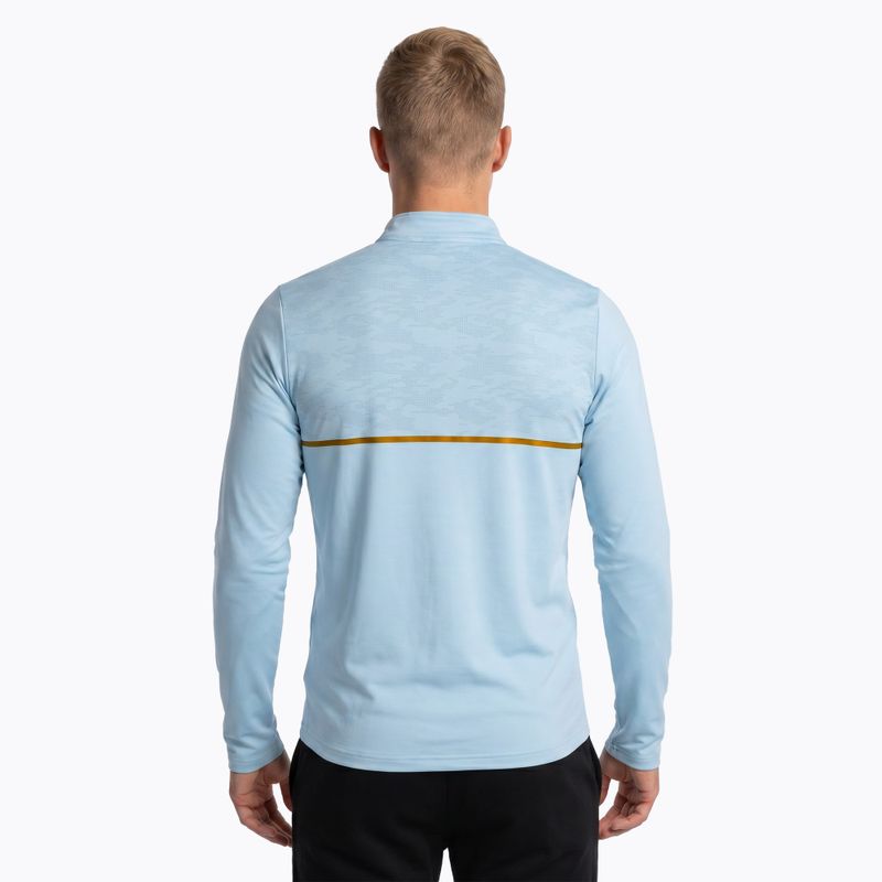 Herren Joma Record III Laufsweatshirt hellblau 3