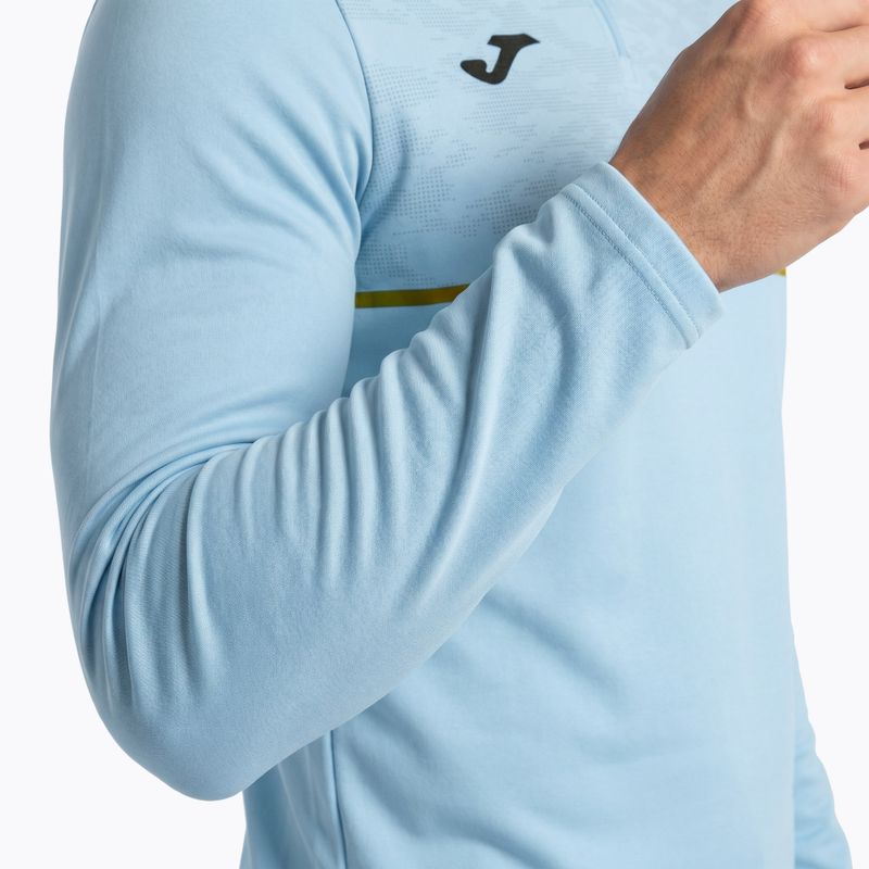 Herren Joma Record III Laufsweatshirt hellblau 4