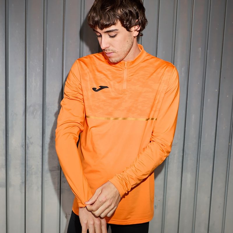 Herren Joma Record III Laufsweatshirt orange 2