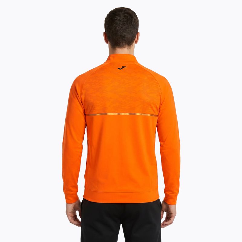 Herren Joma Record III Full Zip Laufsweatshirt orange 2