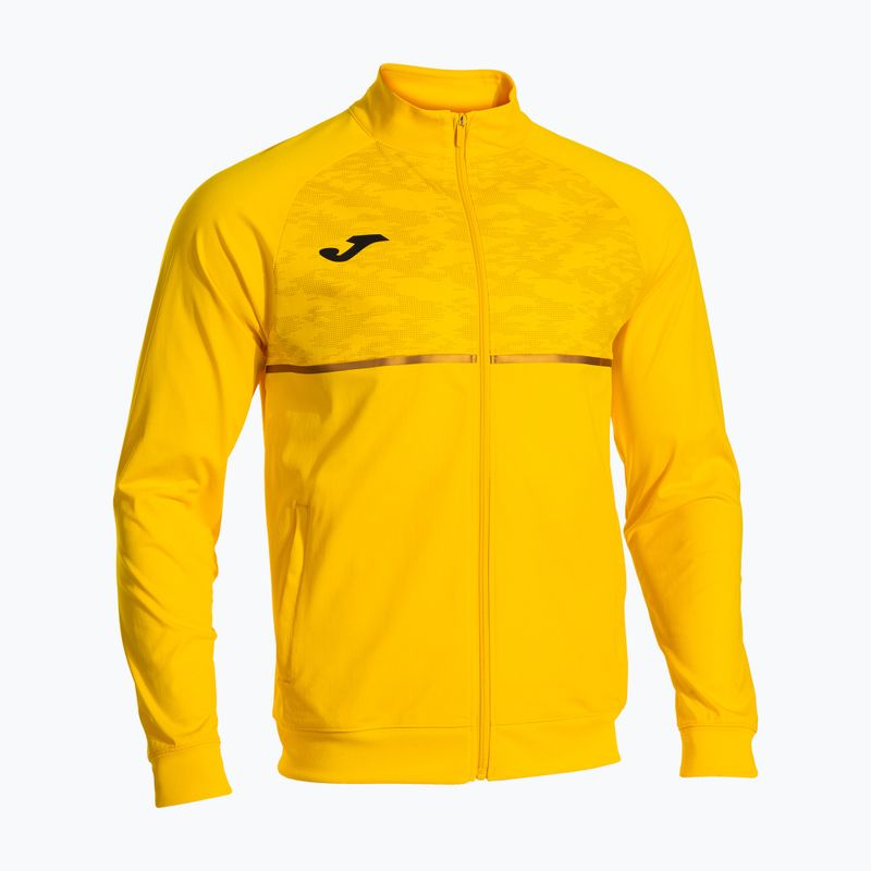 Men's Joma Record III Full Zip Lauf Sweatshirt gelb