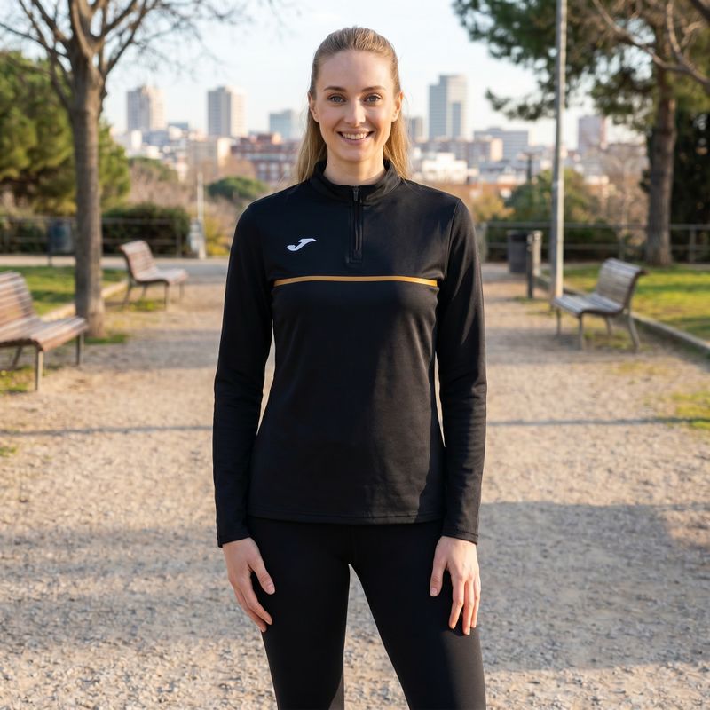 Joma Record III Damen Laufsweatshirt schwarz 9