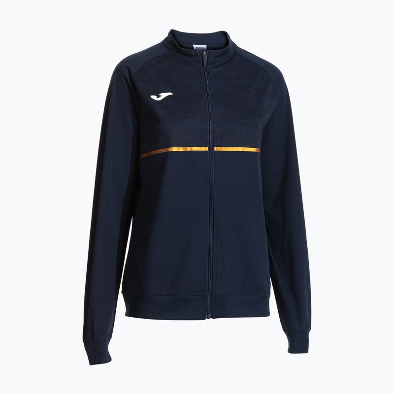 Women's Joma Record III Full Zip Laufshirt navy