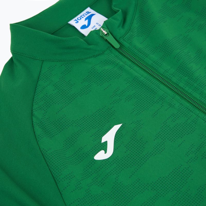 Damen Joma Record III Full Zip grünes Laufsweatshirt 3