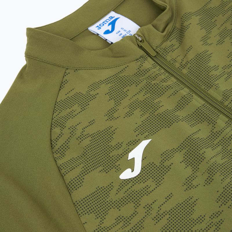 Damen Joma Record III Full Zip grünes Laufsweatshirt 3