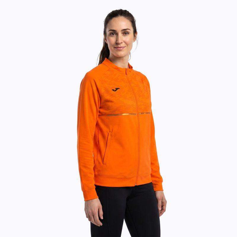 Women's Joma Record III Full Zip Laufshirt orange 2