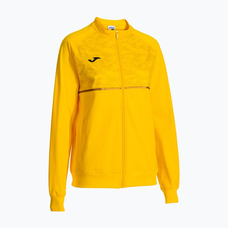 Women's Joma Record III Full Zip Laufsweatshirt gelb
