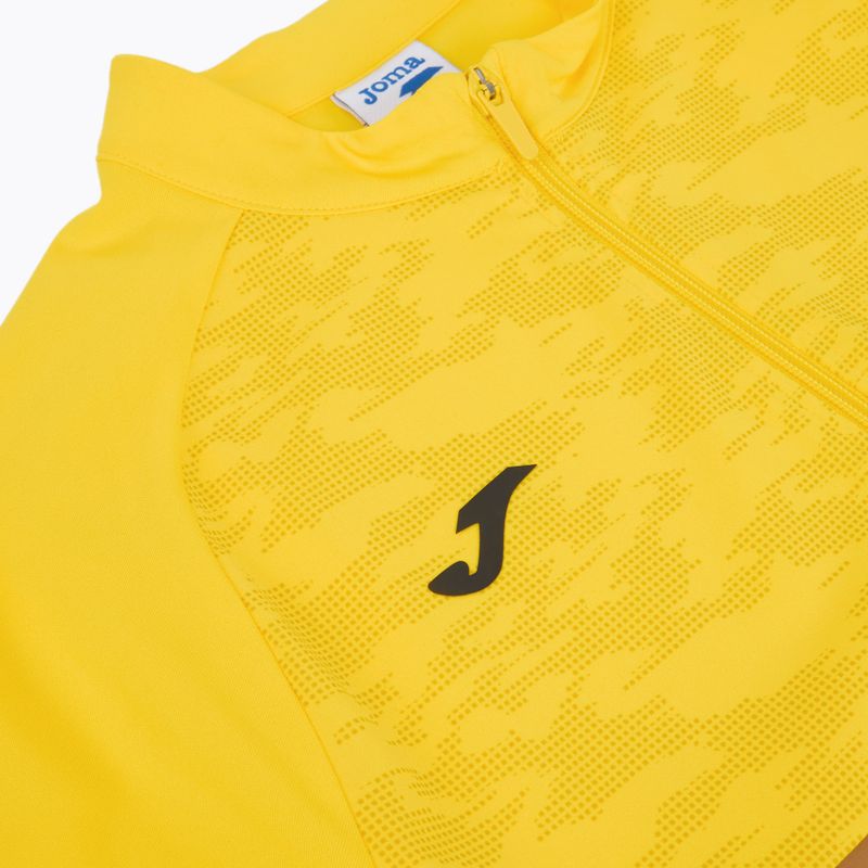 Women's Joma Record III Full Zip Laufsweatshirt gelb 3