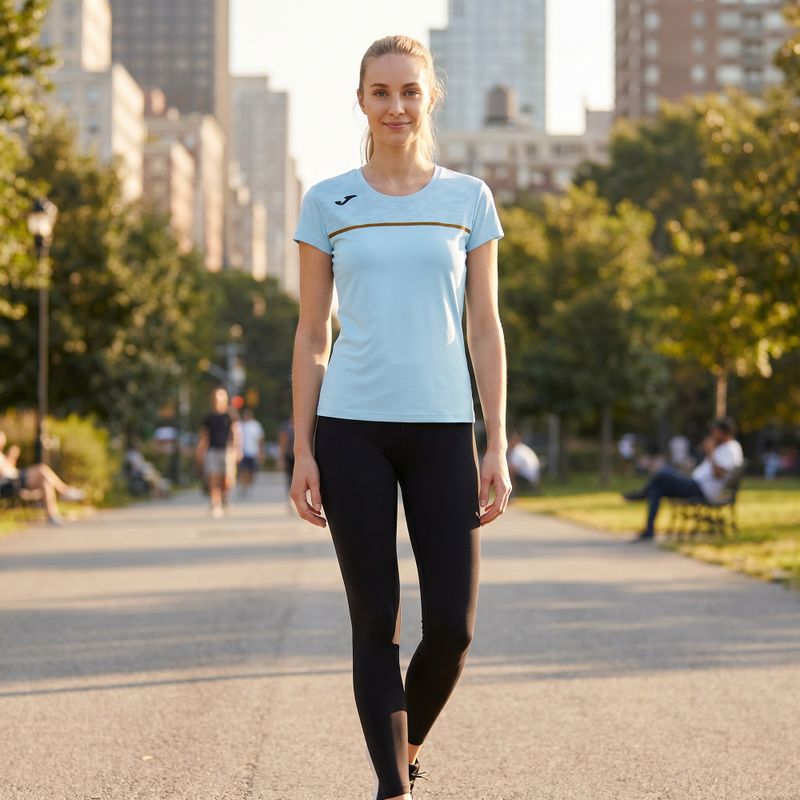 Joma Record III Damen Laufshirt hellblau 6