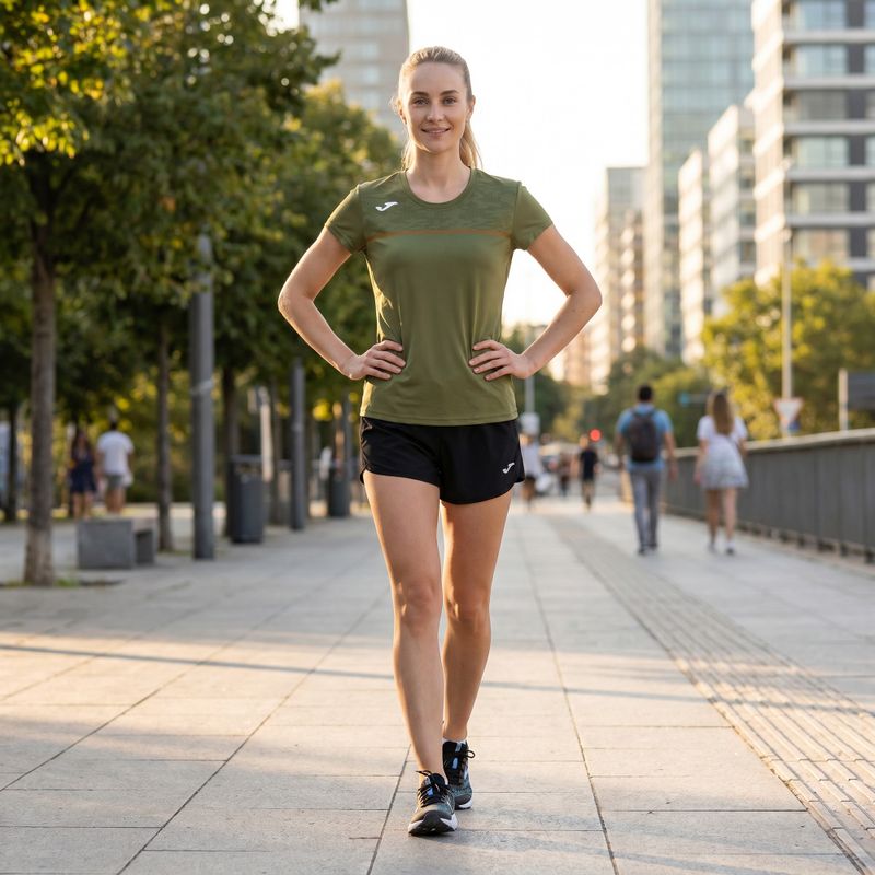 Joma Record III Damen Laufshirt khaki 8