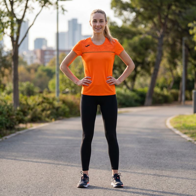 Joma Record III Damen Laufshirt orange 5