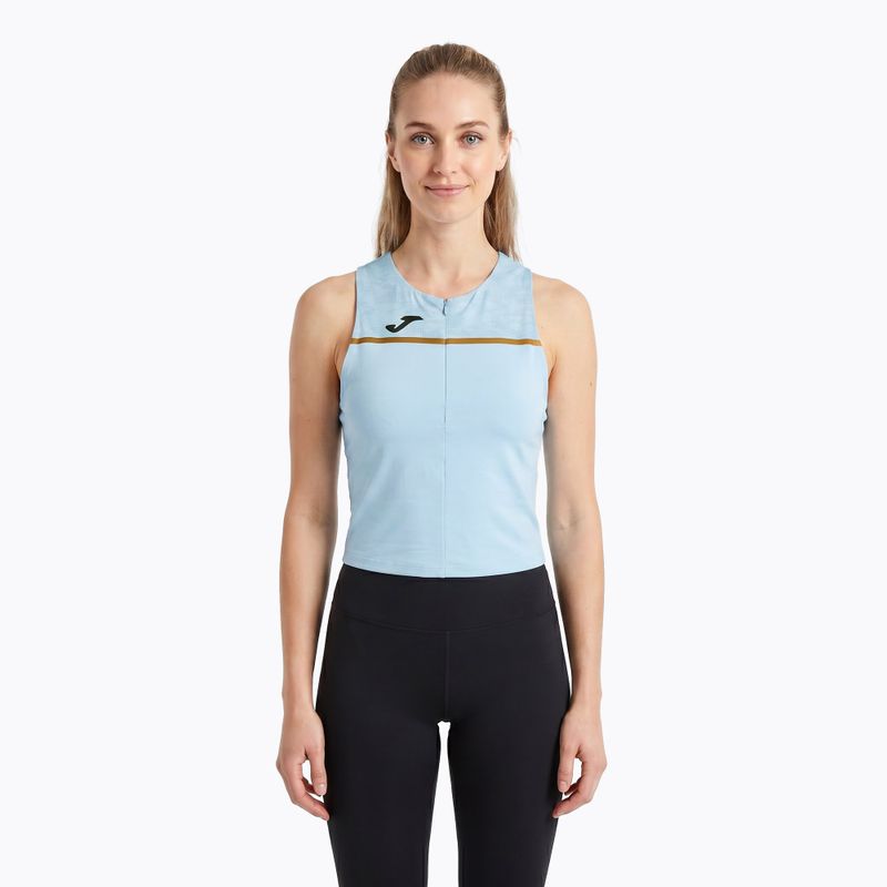 Women's Joma Record III Top hellblau Laufshirt