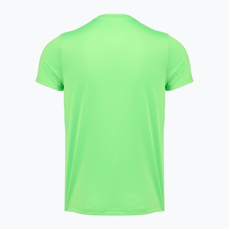Herren Joma Record III fluor grünes Laufshirt 2