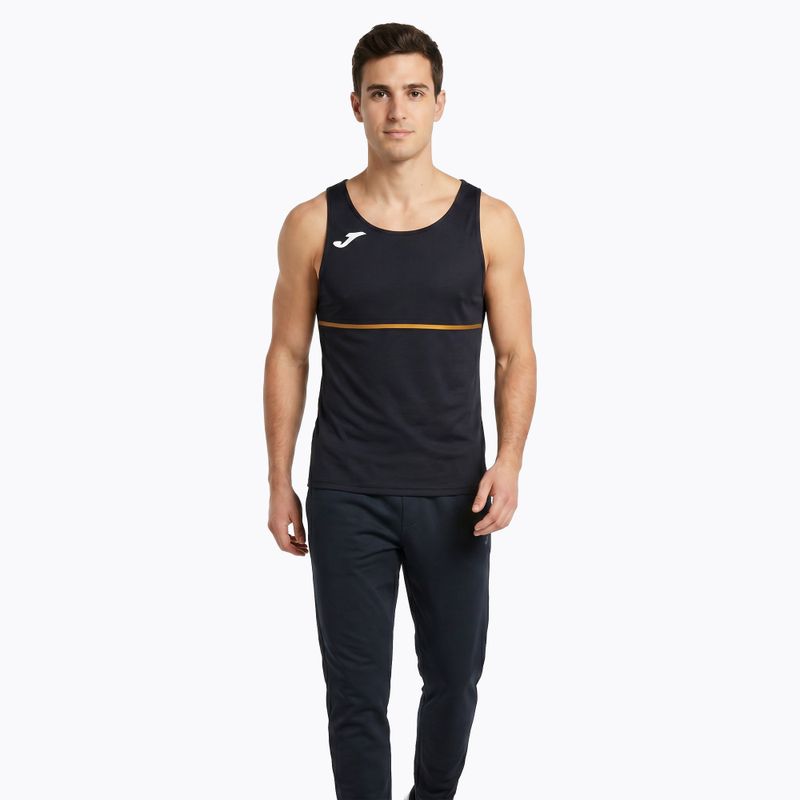 Herren Joma Record III Laufshirt schwarz 2