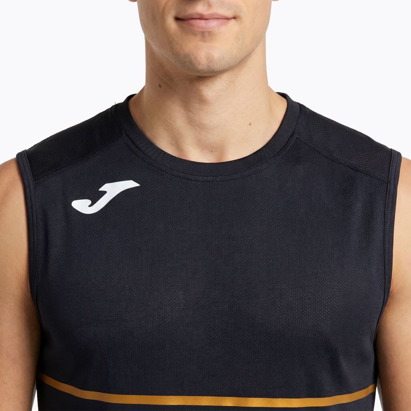Herren Joma Record III Laufshirt schwarz 4