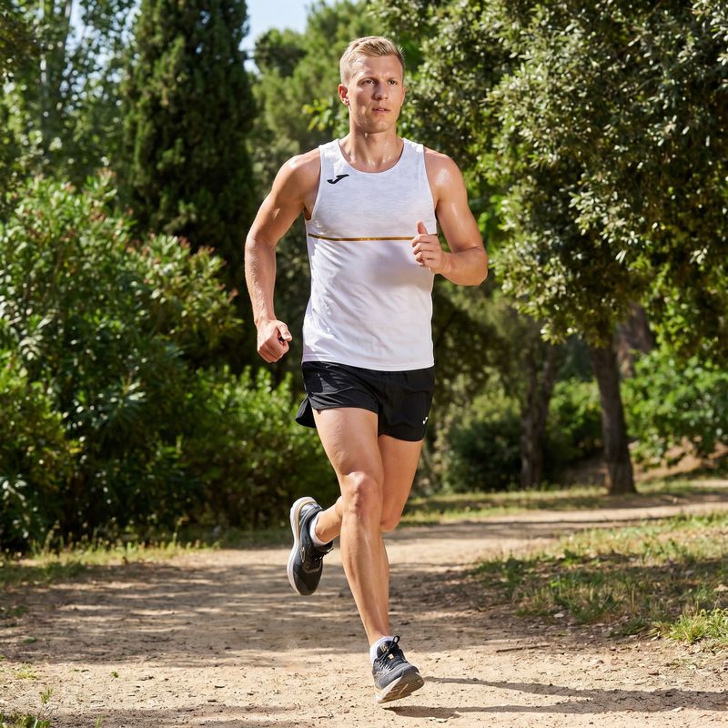 Herren Joma Record III Laufshirt weiß 3