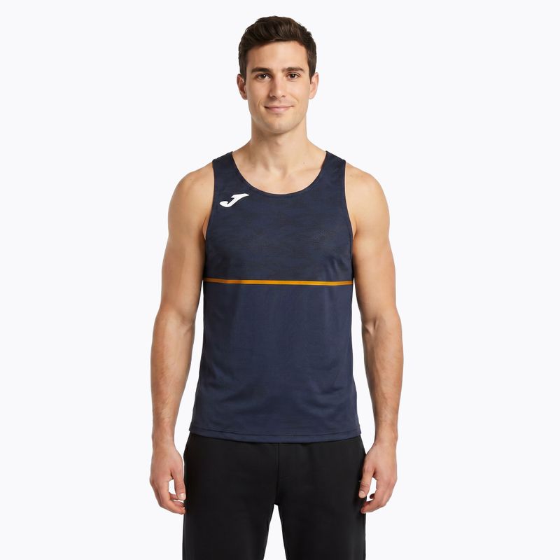 Herren Joma Record III Laufshirt navy