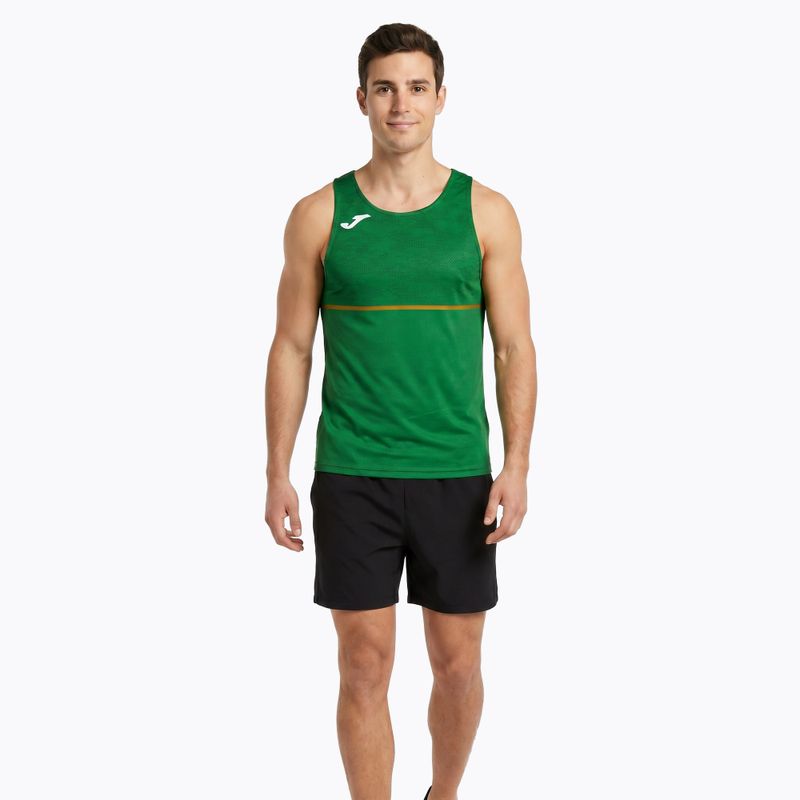Herren Joma Record III Laufshirt grün 2