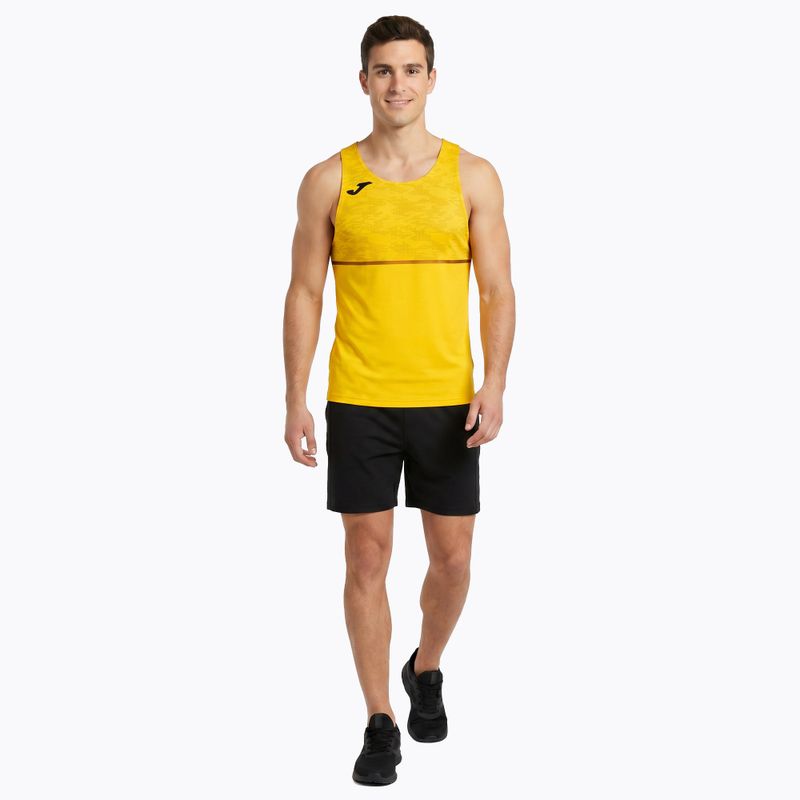 Herren Joma Record III Laufshirt gelb 2