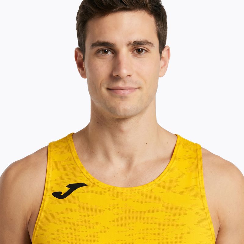 Herren Joma Record III Laufshirt gelb 4