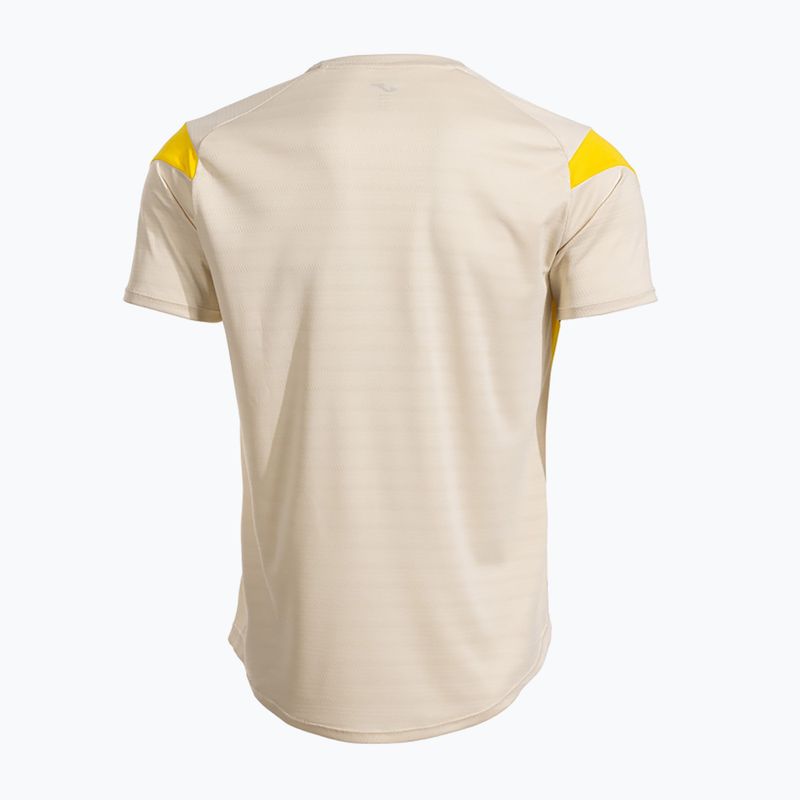 Herren-T-Shirt Joma Montreal beige/gelb 2