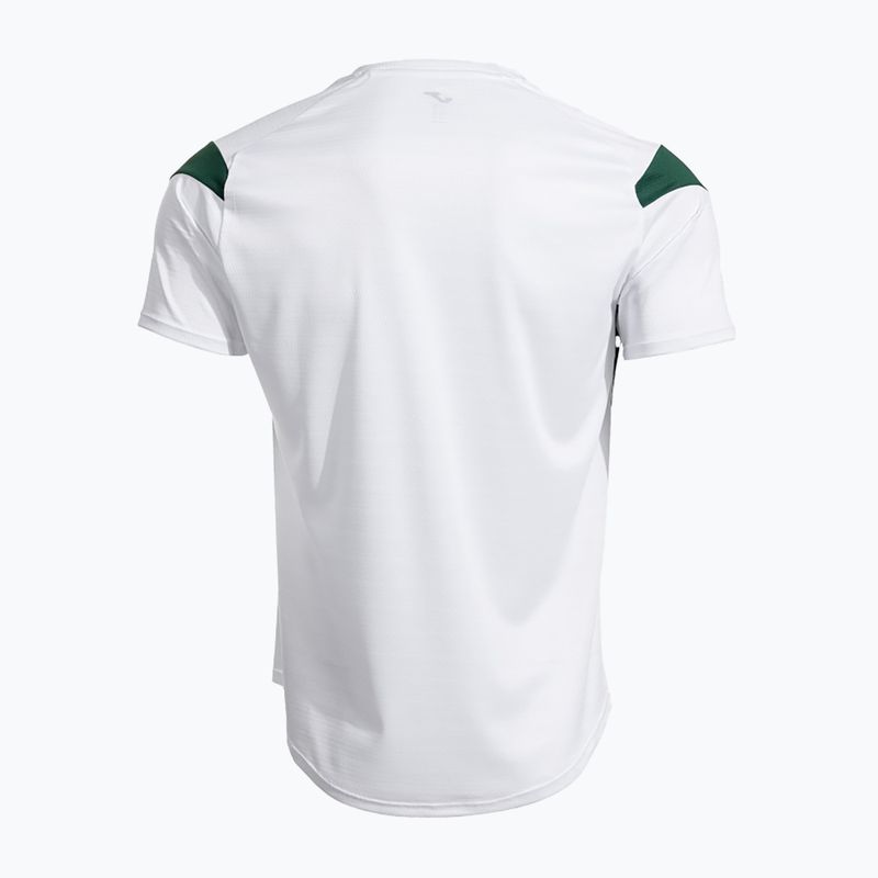 Herren Joma Montreal T-shirt weiß/grün 2