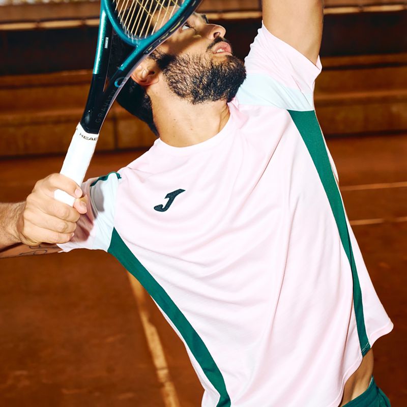 Herren-Shirt Joma Montreal pink/green 5