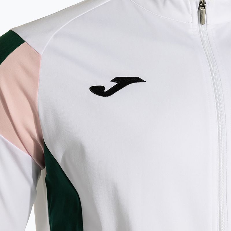 Herren Trainingsanzug Joma Montreal weiß/grün 3