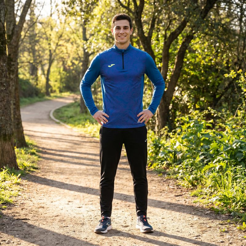 Herren Joma R-Nature royal Lauf-Langarmhemd 10