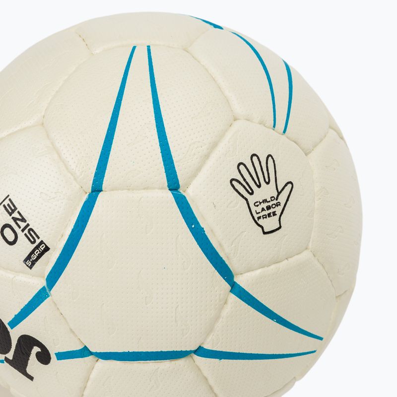 Joma S-Grip Handball weiß / türkis Größe 0 3