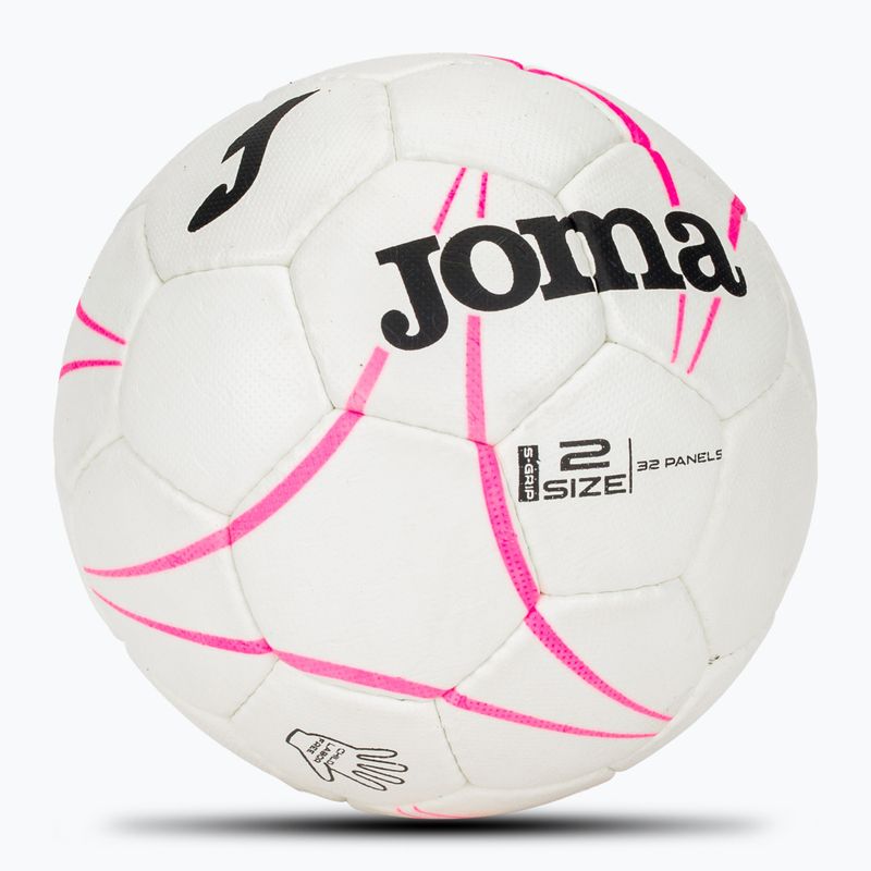 Handball Joma S-Grip weiß/Mehlrosa Größe 2 2