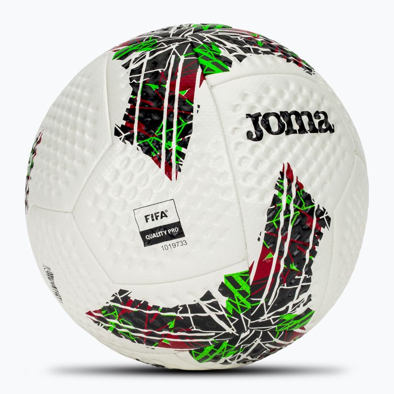 Fußball Joma Gioco III weiß/grün Größe 5 2
