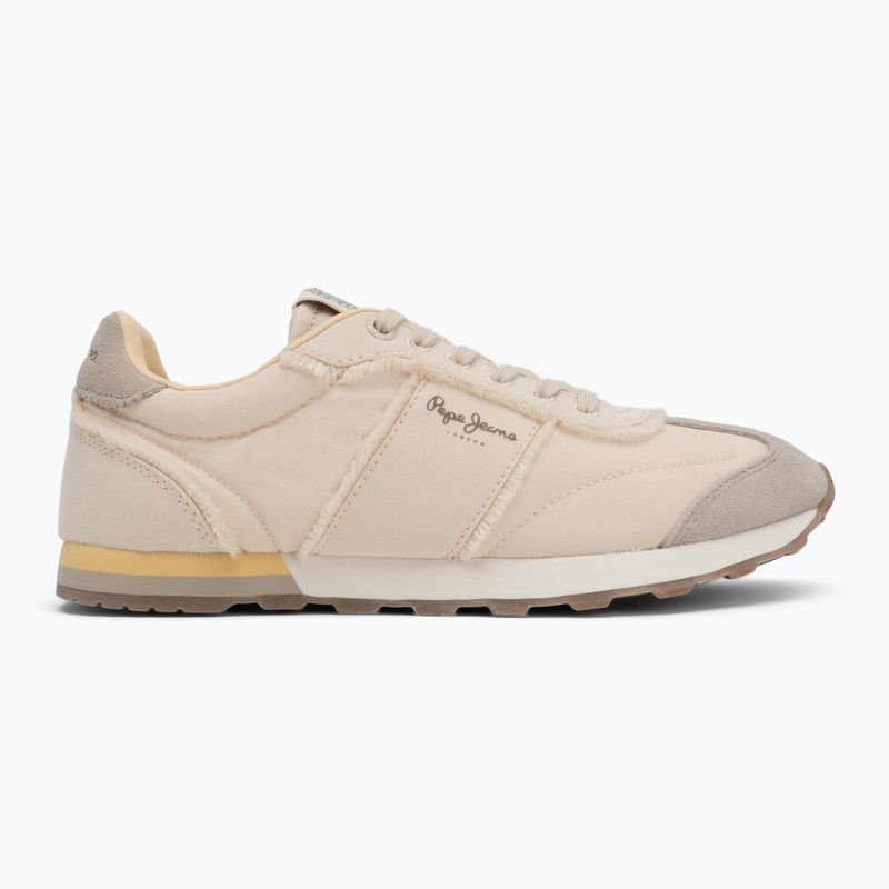 Schuhe Damen Pepe Jeans Once Twill white 2