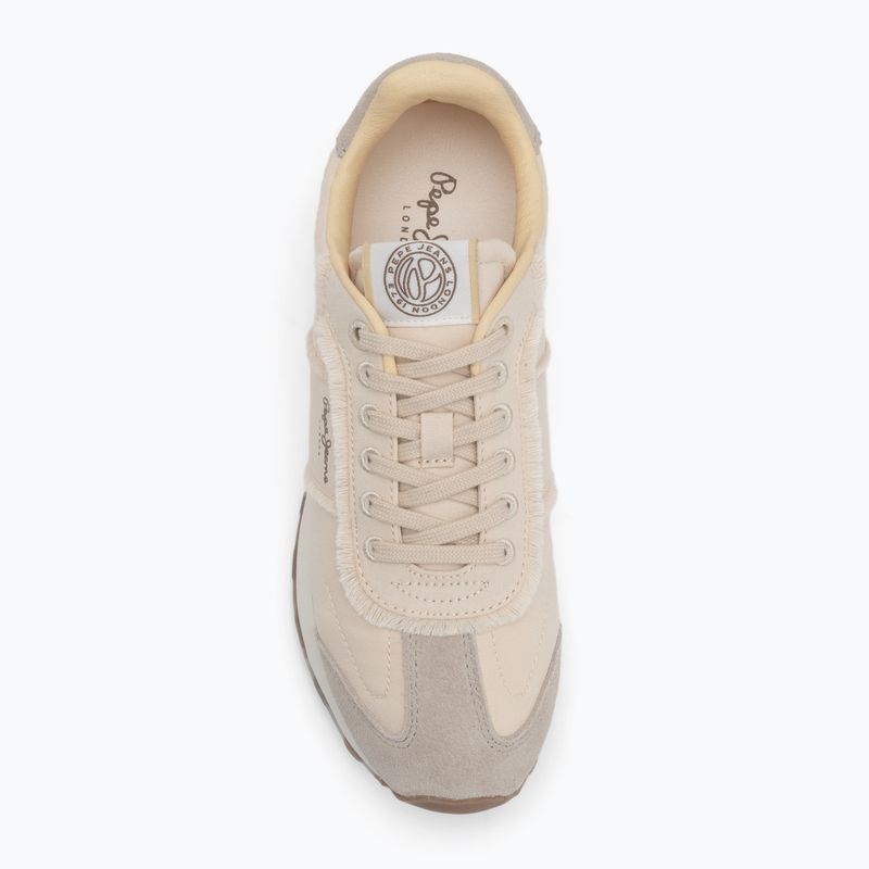 Schuhe Damen Pepe Jeans Once Twill white 5