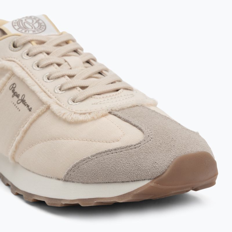 Schuhe Damen Pepe Jeans Once Twill white 7
