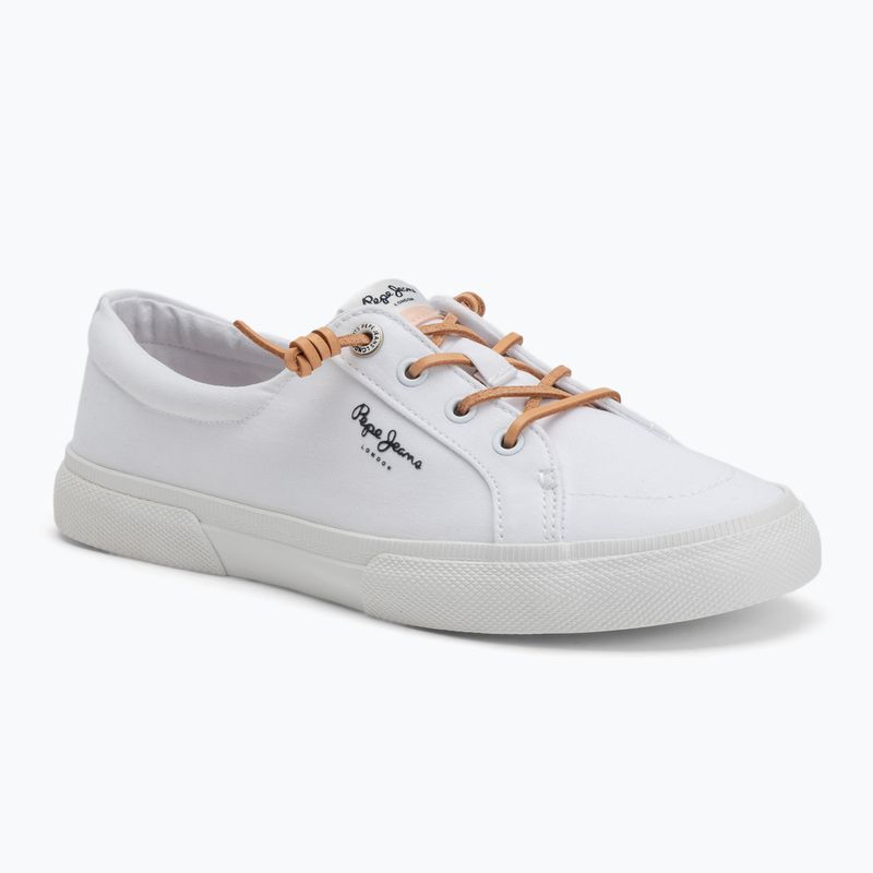 Schuhe Damen Pepe Jeans Kenton Block white