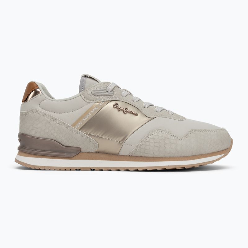 Schuhe Damen Pepe Jeans London Mix whitewash/white 2